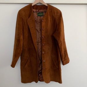 Vintage Leather Jacket M Daniel